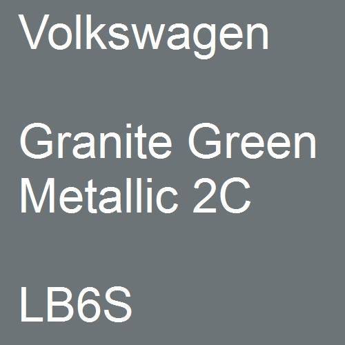 Volkswagen, Granite Green Metallic 2C, LB6S.